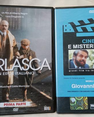 2 Dvd del film "Perlasca" e "G. Falcone"
