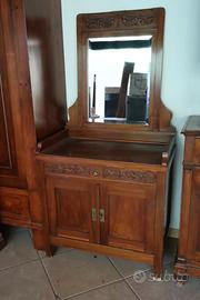 ANTICA CREDENZA TOILETTE SPECCHIO