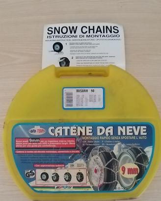catene da neve 9mm