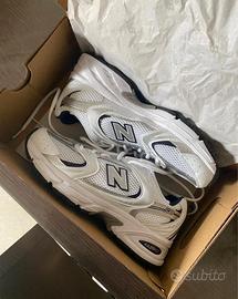 New Balance 530 Bianche e Blu 36 Nuove Originali