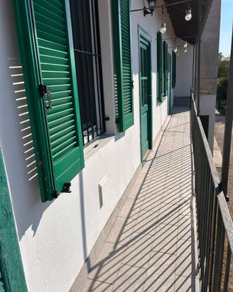 Trilocale ristrutturato con box soppalcato