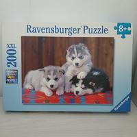 Puzzle Ravensburger "Tre cuccioli di Husky" 200 p.