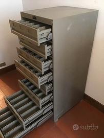 2 Cassettiere Olivetti Synthesis Solo ritiro