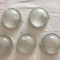 Plafoniere luci esterne rotonde in vetro Q.tà 02