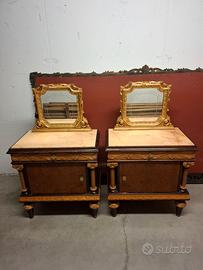 Comodini vintage stile cantù