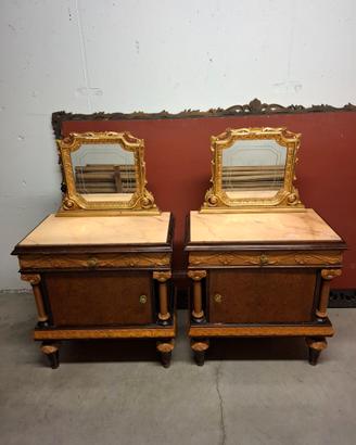 Comodini vintage stile cantù