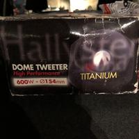 Coppia Hallyster Sound Tweeter altoparlante