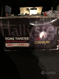 Coppia Hallyster Sound Tweeter altoparlante