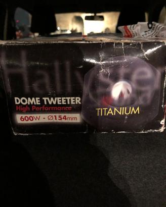 Coppia Hallyster Sound Tweeter altoparlante