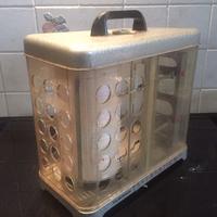 Termoigrografo Salmoiraghi con orologio meccanico