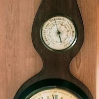 Orologio da muro con barometro e igrometro Gitime