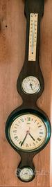 Orologio da muro con barometro e igrometro Gitime