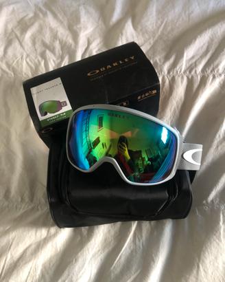 Maschera sci oakley flight tracker
