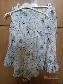 Completo elegante con gonna
