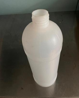 6 Bottiglie In Plastica 1 Litro Con Tappo