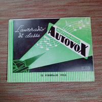 Radio Autovox brochure
