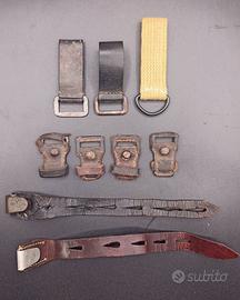 LOTTO WEHRMACHT  WW2 (passanti, cinghie, fibbie)