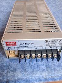 Alimentatore da V 220  >>  24 volt 6,3A (Meanwell)