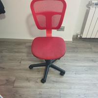 sedia girevole per cameretta 