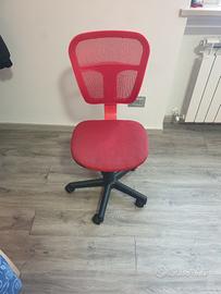 sedia girevole per cameretta 