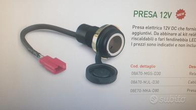 presa 12V Honda NC750X NC 750 S dal 2016 al 2020