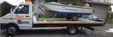 Trasporto CON CARROATTREZZI auto roulotte barche