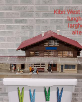 Kibri stazione modellismo trenini ferroviario