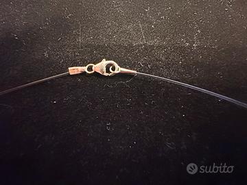 Collana chiusura in oro e diamante