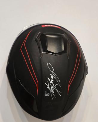 Casco Modulare Aprilia BT autografato Max Biaggi
