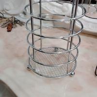 Porta mestoli in acciaio 