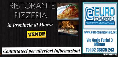 544/16 RISTORANTE PIZZERIA zona Monza di mq 170