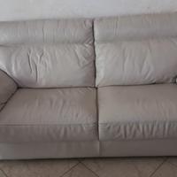 divano vera pelle POLTRONESOFÁ