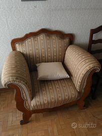 Poltrona  biedermeier