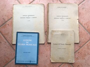 Poltronieri 1° e 2° teoria musicale con esercizi