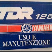 Yamaha TDR 125 1991 Libretto uso e manutenzione