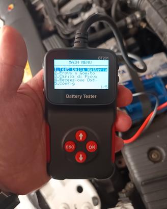 Tester per batteria auto 
