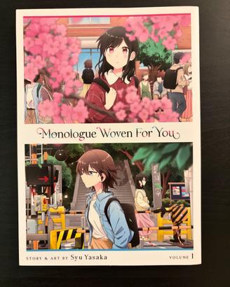 “Monologue woven for you” manga, volumes 1-3 ENG