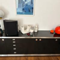 Consolle madia nera anni ‘70