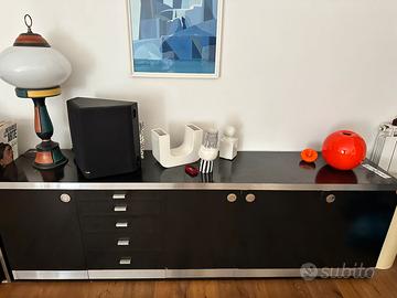 Consolle madia nera anni ‘70