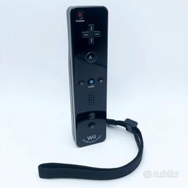 Controller wii mote nero con motion plus integrato