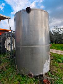 Botte acciaio 50 quintali 