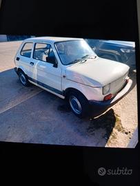 Fiat 126 FSM bianca