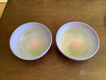 Ciotole dello scultore Pino Castagna