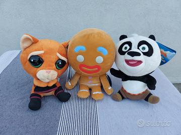 PELUCHE MORBIDI NUOVI 3 pezzi Stock