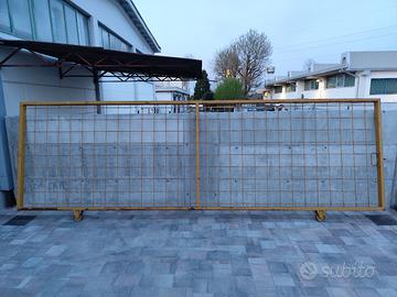 cancello di cantiere