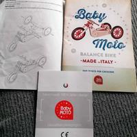Baby moto in legno