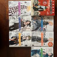 Tokyo revengers 1-8 + manji gang pack:volumi 1+2