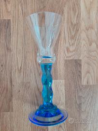 Porta candele in vetro