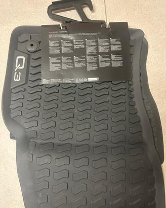 Set tappettini in gomma Audi Q3 Originali