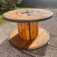 Tavolo bobina in legno